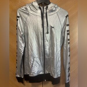 LIMITED EDITION PINK Victorias Secret Zip Hoodie